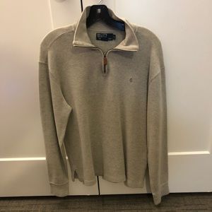Polo Ralph Lauren Cotton Half-Zip Sweater